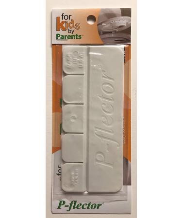 P-flector - Urine Deflector for Potty Training Kids and Adults - Stop Peeing Through Toilet Gap - Buy Online on GoSupps.com