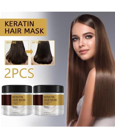 100ml Collagen Hair Treatment Mask - Deep Repair with Argan Oil & Keratin for Soft Restored Hair | Fast Results - Buy Online on GoSupps.com