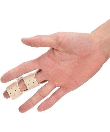 Keenso Finger Splint for Arthritis & Fracture Support | Aluminum Finger Brace for Swelling Relief | Fits Index Middle & Ring Finger 4.3x3.3in - Buy Online on GoSupps.com