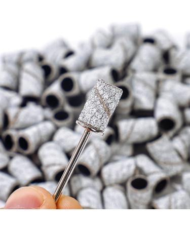 BNG E File Sanding Bands 80/120/180 Grit 210pcs Nail Drill Sanding Bands with Box - Nail Art Sanding Tape Set + 3/32 inch Nail Drill Bit - Buy Online on GoSupps.com