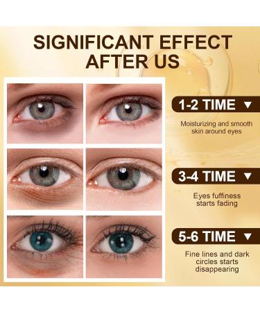 24K Gold Masque Pour Les Yeux 60 Patch Patch Anti Cernes Yeux Hydratant Soulager la Fatigue R duit Yeux Poches Patchs pour Les Soins des Yeux pour Femmes/Homme Transparent - Buy Online on GoSupps.com