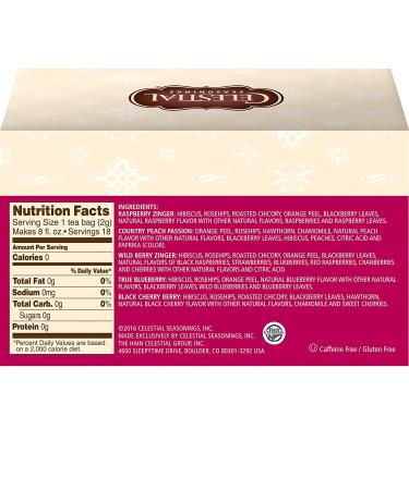 Celestial Seasonings Fruit Tea Sampler - 18 Bags (2 Boxes) - Buy Online on GoSupps.com