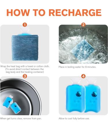 Vicloon Hand Warmers - Set of 2 Reusable Pocket Warmers for Kids & Adults | Kettle Shape Heating Pad for Cold Days & On-the-Go - Buy Online on GoSupps.com