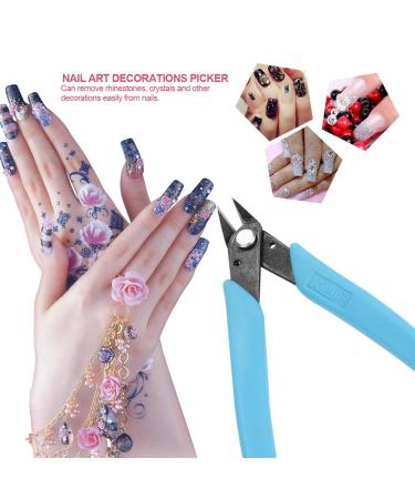 Professional Stainless Steel Rhinestone Remover Nail Clipper Trimmer - Manicure Nail Art Tool - Buy Online on GoSupps.com