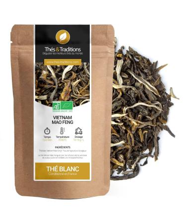 Th s & Traditions Teas & Traditions - White tea Vietnam - Organic Mao Feng | 100g