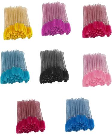 Molieeigin 400Pcs Disposable Eyelash Brush Mascara for Eye Lashes Extension Eyebrow and Makeup Brushes - Buy Online on GoSupps.com