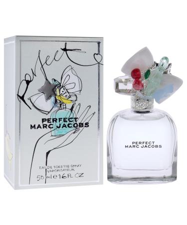 Marc Jacobs Perfect by Marc Jacobs for Women - 1.6 oz EDT Spray Floral 1 Count (Pack of 1) - Buy Online on GoSupps.com