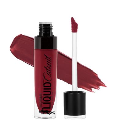 Wet n Wild Megalast Catsuit Matte Liquid Lipstick  Red Behind the Bleachers | Lip Color Makeup | Moisturizing | Creamy | Smudge Proof - Buy Online on GoSupps.com
