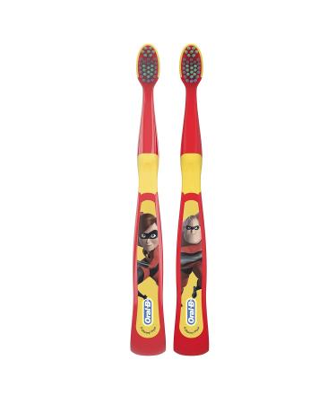 Oral-B Kids Manual Toothbrush with Disney & Pixar Cars Characters - 2 Pack (May Vary) - Buy Online on GoSupps.com