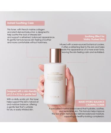 KYRiA THERAPY Mare Hydro Balance Calming Toner Hydrating & Soothing Facial Toner for Sensitive Skin 200ml / 6.76 fl oz - Buy Online on GoSupps.com