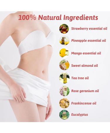 3 Packs Yoni Oil for Women | 100% Natural Intimate Deodorant & pH Balanced Serum | Eliminates Odor with Pure Essential Oils (1 fl oz - Buy Online on GoSupps.com