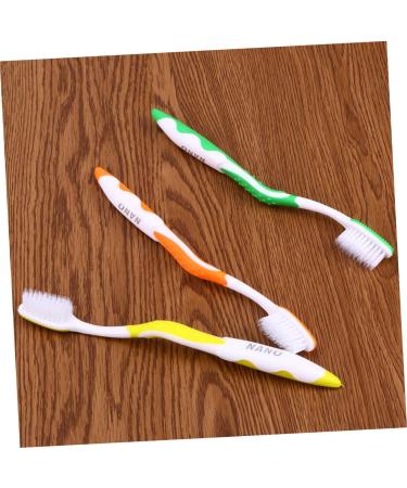 BUIFULSIC Soft Ergonomic Toothbrush Set - 4 Pack Fine Toothbrushes for Adults with Comfortable Handle - Micro Stick Soft Fur for Gentle Cleaning - Buy Online on GoSupps.com