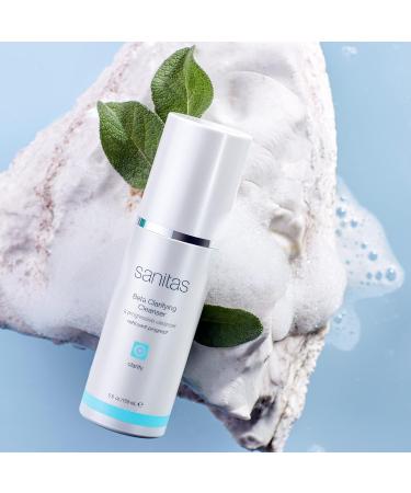 Sanitas Skincare Beta Clarifying Cleanser - Soap Free Salicylic Acid Cleanser for Blemished Skin | 5 Oz - Shop Internationally - Buy Online on GoSupps.com