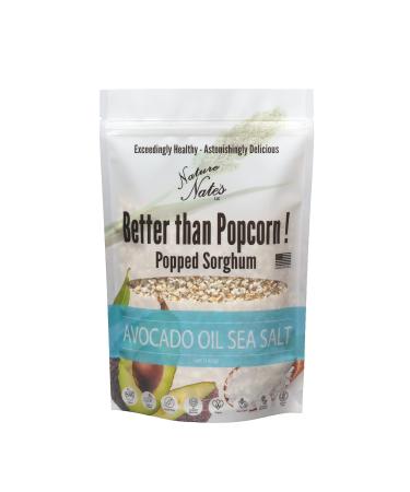 NATURE NATES Avocado Oil & Sea Salt Popped Sorghum, 5 OZ - Buy Online on GoSupps.com