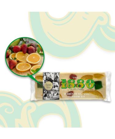 1880 - Tutti-Frutti "Rilsan" Marzipan Turr n 300g Selected Almond Tablet Creamy Texture Supreme Quality Classic Nougat H - Buy Online on GoSupps.com