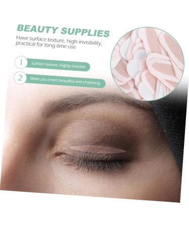 POPETPOP 400 pairs Sided Invisible Makeup Strips Eyelid Instant Side Lace Natural Shaping Lid Traceless 1 count (Pack of 1) Assorted Colorx2pcs - Buy Online on GoSupps.com