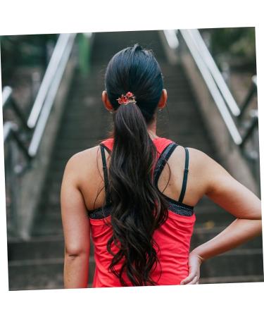 Beavorty hair tie scrunchies for girls womans rings hair accessories for women girls ponytail rings hair bobbles scarfs for women Elk Petal Hair Scrunchies Practical Hair Scrunchies Hanfu - Buy Online on GoSupps.com