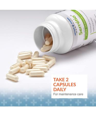 Arthur Andrew Medical Serretia Serrapeptase 500 mg - 30 Capsules for Natural Pain Relief - Buy Online on GoSupps.com