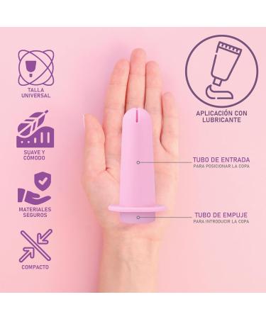 Bibrad Menstrual Cup Set | 2 Sizes (M & L) | 100% Soft Medical Silicone | Sterilizer & Cotton Carrier Bag | Washable & Reusable - Buy Online on GoSupps.com