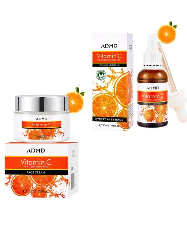 Bosuya face cream + face serum vitamin c moisturizer moisturizer deep nourishes and moisturizes skin care facial care anti wrinkle anti aging