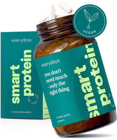Everydays Smart Protein Tablets - 100% Pure Amino Acids Complex | Vegan Protein Alternative | High-Dose | Made in Germany | 180 Tablets - Buy Online on GoSupps.com