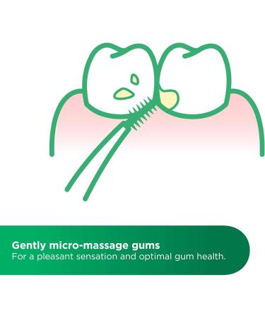 Gum Soft Picks - Advanced Interdental Cleaner for Gentle & Effective Cleaning | 3x60 Medium Size | International Shipping Available - Buy Online on GoSupps.com