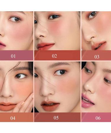3 in 1 Lip and Cheek Tint Waterproof Lightweight Cream Buildable Blush Stick Multi-Use Lip Cheek Tint for Cheek Makeup (06) - Buy Online on GoSupps.com