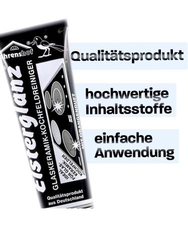 Buy Detailed Mate Polish Bundle | 150ml XXL Tube Elstergloss Glass Ceramic Cleaner Microfiber Cloth & Sponge | Remove Scratches from Glass Ceramic Hobs - Buy Online on GoSupps.com
