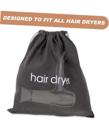 BELLIFFY 1pc Hair Dryer Storage Bag Storage Bags for Travel Hairdryer Bag for Women Travel Hair Dryer Canvas 33.00X30.00X0.50CM Dark Grey - Buy Online on GoSupps.com
