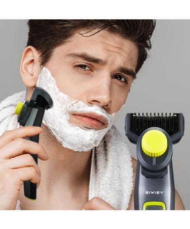 Premium Beard Trimmer & All-in-One Men's Grooming Shaver - Adjustable Electric Razor with Precision Dial & LCD Indicator - Buy Online on GoSupps.com