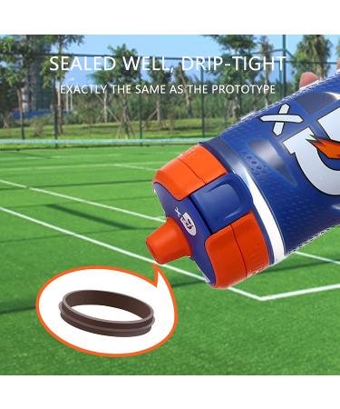 4 Pack Premium Silicone Sealing Gaskets for Gatorade GX Water Bottle - Replacement Seal Compatible with GX Hydration System - 30oz Pods Replacement Part - Buy Online on GoSupps.com