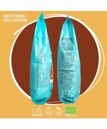  SUPER FUDGiO SUPER FUDGiO Pack of 10 Organic Breakfast Cereals - Gluten-Free - Vegan - No Artificial Flavors - With Chocolate and Hazelnut Cream - 200g - Buy Online on GoSupps.com