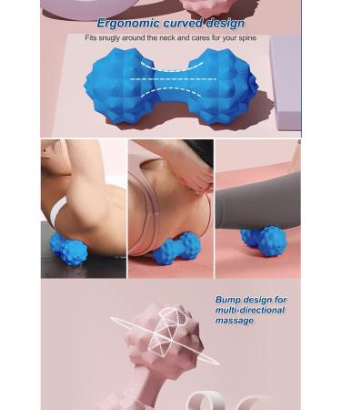 Massage Balls for Trigger Point Therapy Peanut Pellet & Fascia Balls for Foot Neck & Shoulder Relief International Shipping Available - Buy Online on GoSupps.com