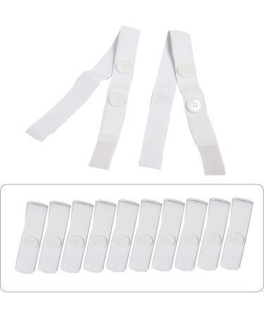 Ved Pairs of Fix Leg Bag Straps | Comfort & Durability for Urine Drainage & Catheter Use | 10 Pack of Soft Elastic Straps with Silicone Grips - Buy Online on GoSupps.com