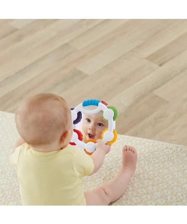 Fisher-Price BLT37 Baby's First Tambourine - Rattle Sounds Toy for Infants 3 Months+ - Buy Online on GoSupps.com