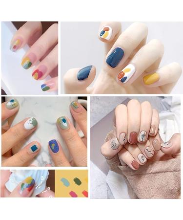 Nail Stamping Gel Polish 8 Colors Stamping Polish Red Black White Purple Blue Silver Soak Off Printed Gel UV Nail Polish Gel for Nail Stamp Plate Stamper DIY Nail Art Design - Buy Online on GoSupps.com