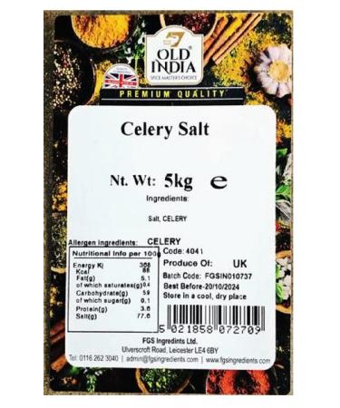 Old India Celery Salt 5kg