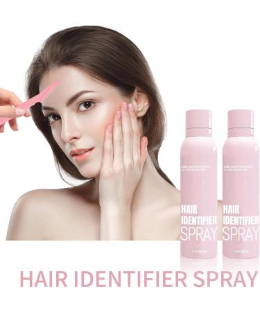 Hair Identifier Spray for Face Shaving Face Hair Identifier Spray for Dermaplaning Effective Foam Hair Removal Spray - Skin Dermaplaning Spray for Face for Women Gifts Y mark + bla-de - Buy Online on GoSupps.com