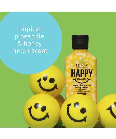Hempz Limited Edition Sweet Pineapple & Honey Melon Herbal Body Moisturizer 2.25 oz - Hydrating Formula - Buy Online on GoSupps.com