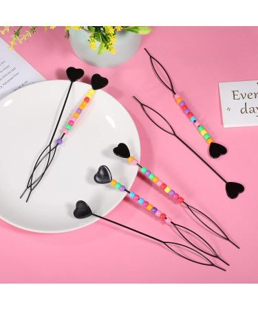 FRCOLOR 18 Pieces Hair Braid Quick Beaders Hair Pull-Through Tools Hair Braid Ponytail Maker Styling Tools for Loading Beads Hair Tail Beading Ponytail Makers - Buy Online on GoSupps.com