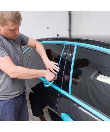 Vinyl Tape for Automotive Paint | High Temperature Low Tack Masking Tape - 5 Rolls (1/16-3/4) - Buy Online on GoSupps.com