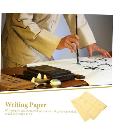 NUOBESTY 90 Sheets Raw Paper Rice Paper Writing Paper for Calligraphy Practical Xuan Paper Art Paper Major - Buy Online on GoSupps.com