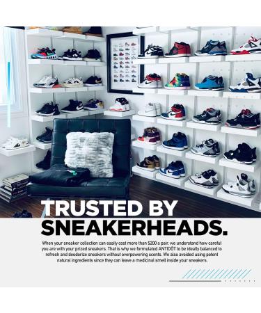 ANTIDOT Shoe Deodorizer Spray - Shoe Odor Neutralizing Formula for Sneakerheads (Kandy Kayne) - Buy Online on GoSupps.com