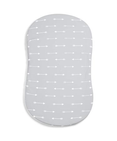 Premium 100% Jersey Knit Cotton Bassinet Fitted Sheets 4 Pack - For Standard Size Oval or Halo Bassinet Pads - Gender Neutral Bassinet Bedding - Buy Online on GoSupps.com