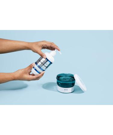 Dr. B's Dental Solutions Liquid Crystal Soak Cleanser for Oral Appliances - Dentures, Nightguards, Retainers, Aligners & Sleep Apnea Devices - Buy Online on GoSupps.com