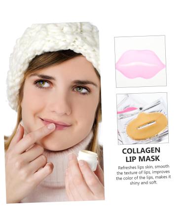 Ipetboom Lip Pad Pack 20pcs Collagen Masks Exfoliating Moisturizing Lip Anti Aging Random Style - Buy Online on GoSupps.com