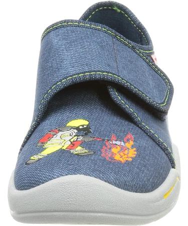 Superfit Men's Benny Slipper 13.5 UK Child Blue - Comfort & Style for Kids - Buy Online on GoSupps.com