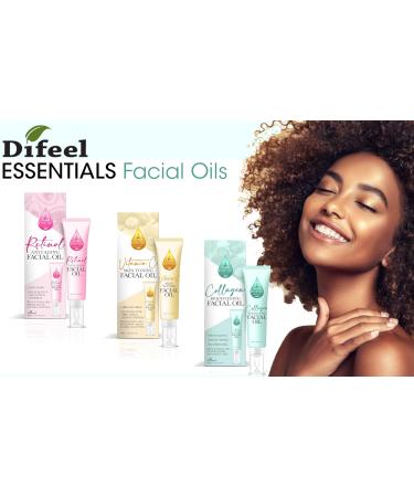 Difeel Essentials Anti-Aging Facial Oil with Retinol - Youthful Skin Elixir 1 oz | Shop Internationally - Buy Online on GoSupps.com