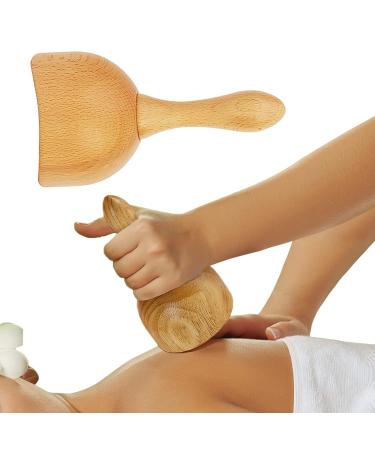 Billy massage mugs made of wood for the neck and back Chinese Gua SHA tool for anti-cellulite cellulite massage lymphatic drainage