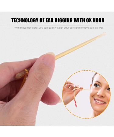 Handmade Horn Ear Cleaning Kit - 5pcs Ear Wax Removal Tools - Buy Online on GoSupps.com